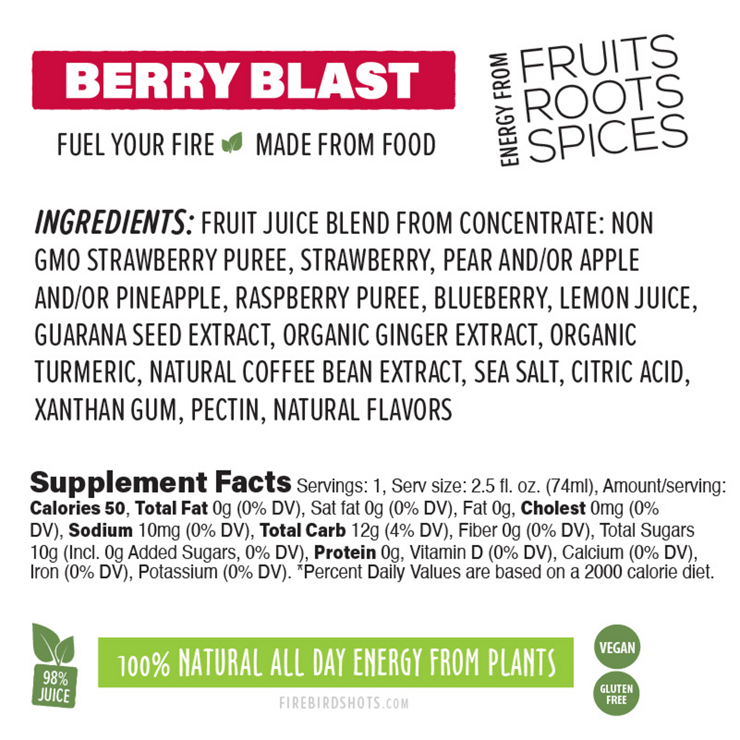Berry Blast - 12/pack plus shipping