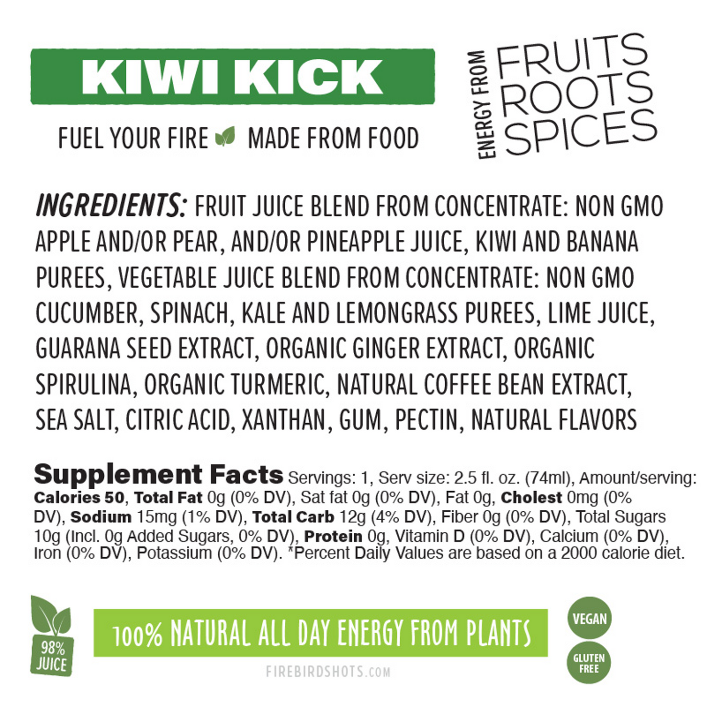 Kiwi Kick - 12/pack plus shipping