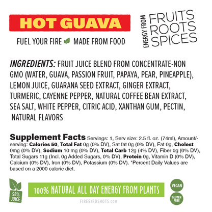 Hot Guava - 12/pack plus shipping