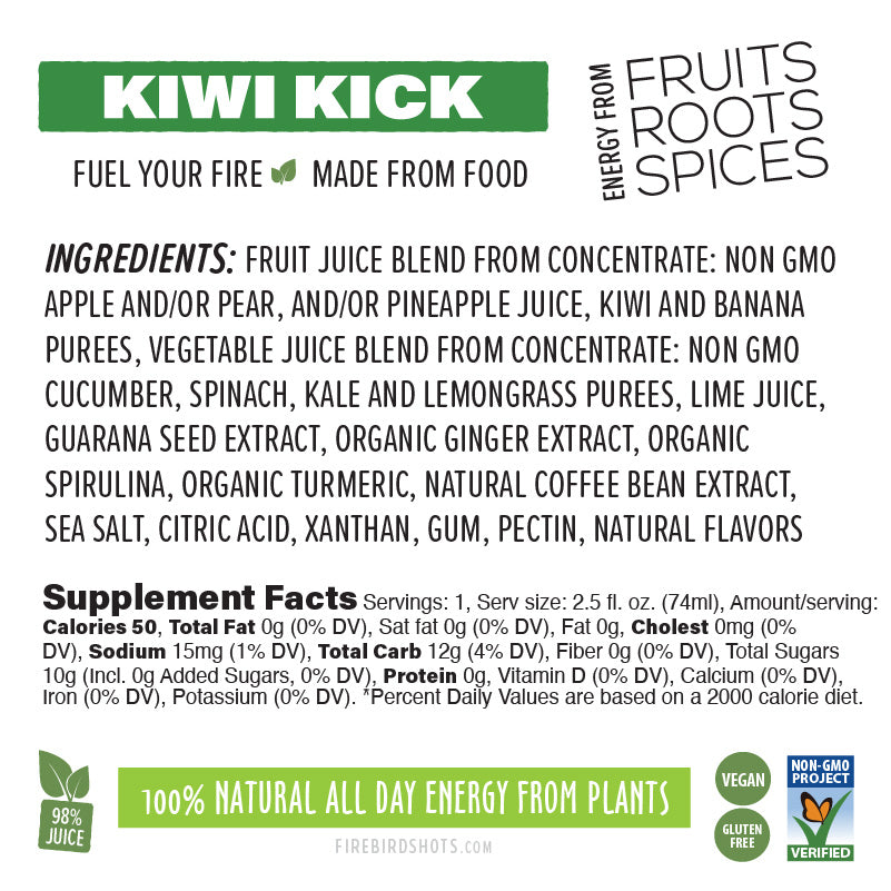 Kiwi Kick - 12/pack plus shipping